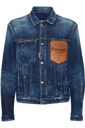 Dsquared2 Logo-patch denim jacket