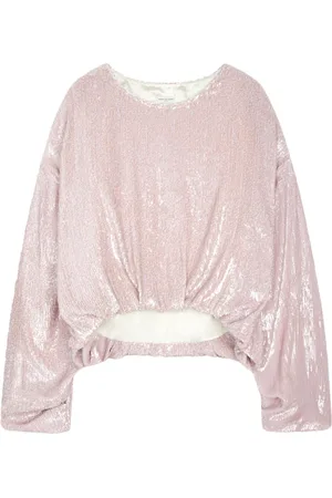 DRIES VAN NOTEN Sequin-embellished top