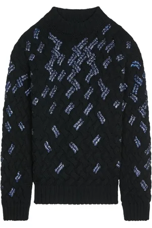 DRIES VAN NOTEN Sequin-embellished sweater