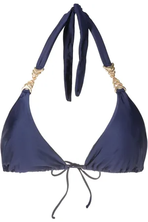 Lenny Niemeyer Chain-link detailing triangle-shape bikini top