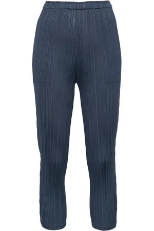 PLEATS PLEASE ISSEY MIYAKE Wormhole trousers