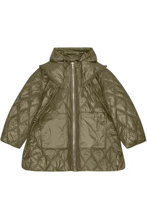 Ganni Quilted zipped puffer jacket