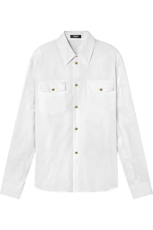 VERSACE Barocco-jacquard shirt