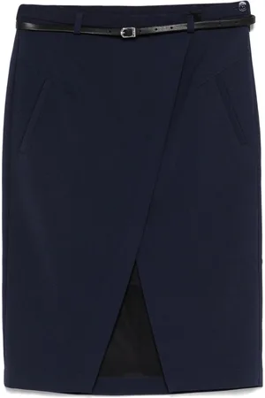 Patrizia Pepe Belted mini skirt