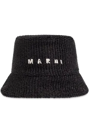Marni Logo-embroidered bucket hat