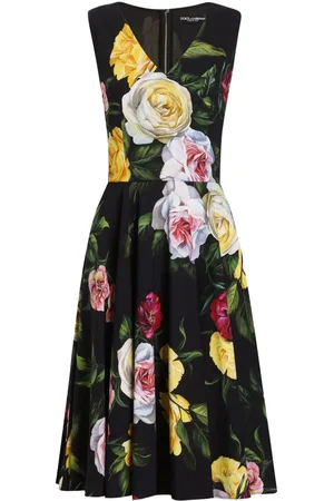 Dolce & Gabbana Charmeuse calf-length dress