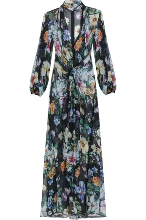 Dolce & Gabbana Floral-print long dress