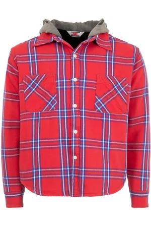 SAINT MXXXXXX Checked shirt jacket