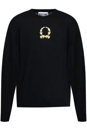 Moschino Logo-embroidered jumper