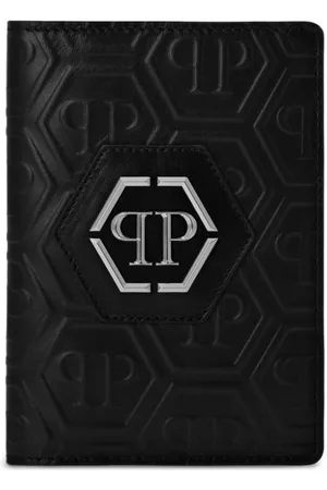 Philipp Plein Logo-plaque passport cover