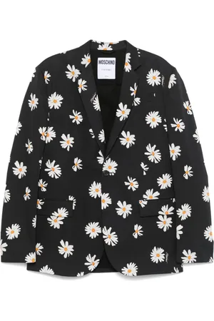 Moschino Floral-print blazer