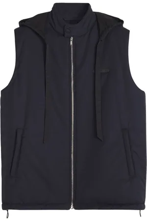 Lanvin Detachable-hood gilet