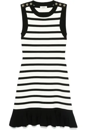 Sandro Striped mini dress