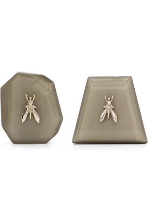 Patrizia Pepe Fly-motif clip-on earrings