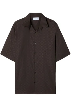 OFF-WHITE Damier Cot-jacquard shirt