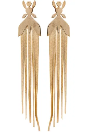 Patrizia Pepe Fly-motif drop earrings