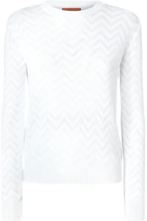 Missoni Chevron-knit crew-neck sweater