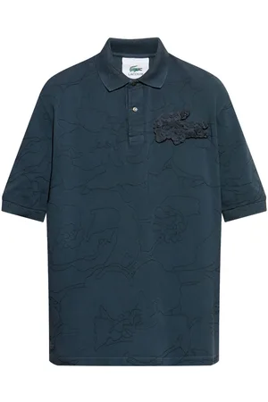 Lacoste Crocodile-appliqué polo shirt