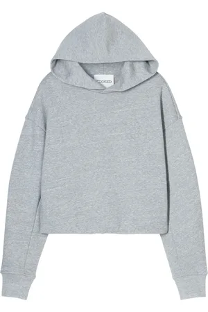Closed Folded Hem hoodie