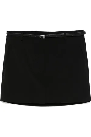 Patrizia Pepe Belted mini skirt