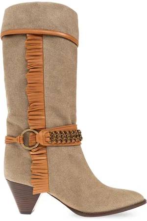 Isabel Marant 60mm Levon fringed boots