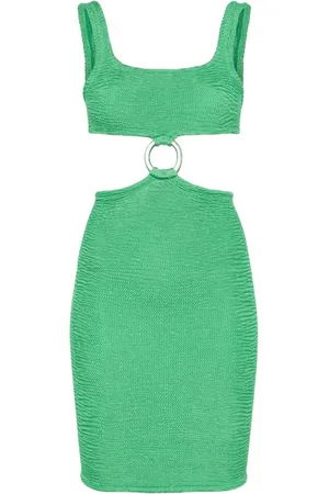 Para Mi Shirred midi dress
