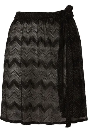 Missoni Zigzag lamé mini skirt