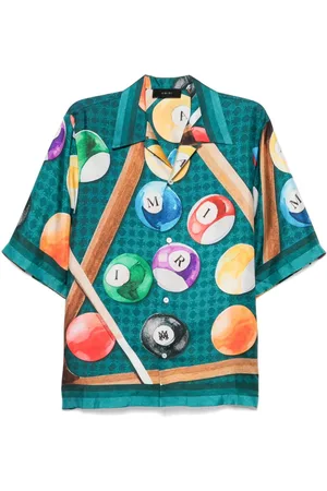 AMIRI Billiards bowling shirt