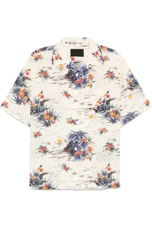 Prada Sunset-print shirt