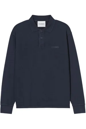 Closed Organic-cotton polo sweatshirt