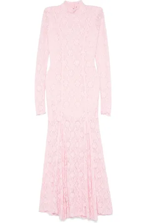 ROTATE Lace maxi dress