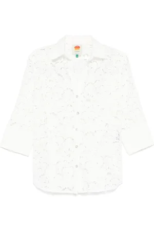 Farm Rio Broderie-anglaise shirt