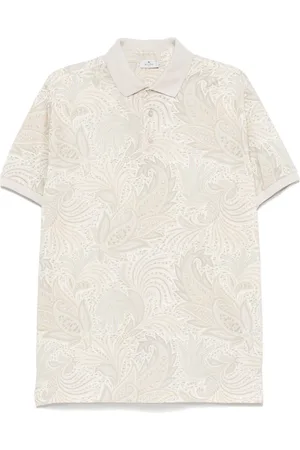 Etro Paisley-print polo shirt