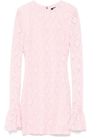 ROTATE Lace longsleeved mini dress