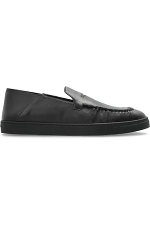 Giorgio Armani Leather penny loafers