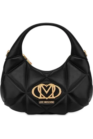 Moschino Logo-plaque shoulder bag