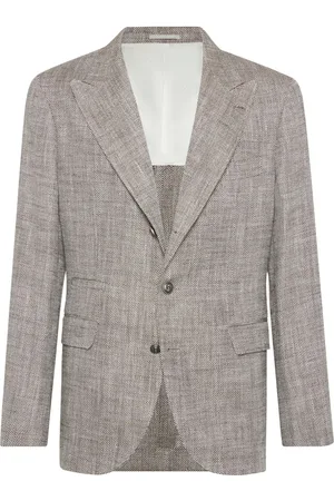 Brunello Cucinelli Chevron blazer