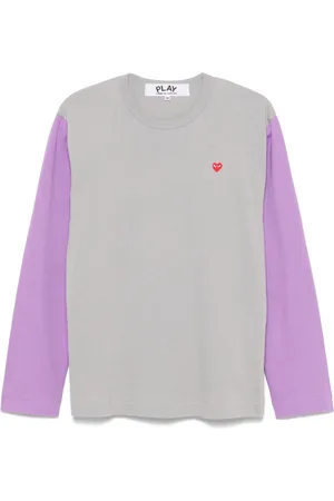 Comme des Garçons Heart-patch T-shirt