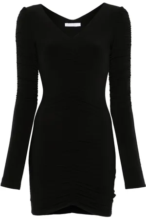 Patrizia Pepe Draped-detail mini dress