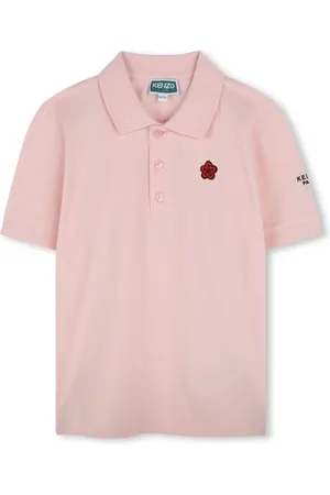 Kenzo Boke Flower-patch polo shirt