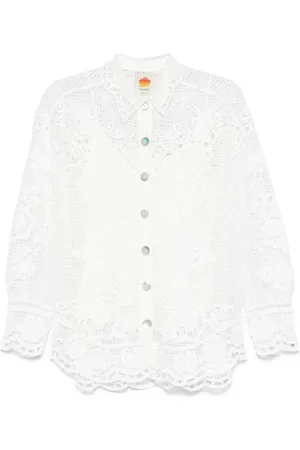 Farm Rio Broderie-anglaise shirt