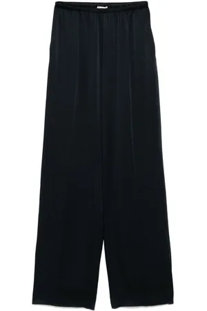 FORTE FORTE Satin straight-leg trousers