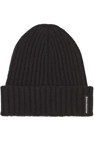 Alexander Wang Logo-tag beanie hat