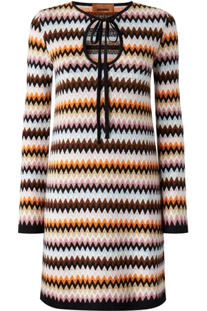 Missoni Zigzag-knit dress