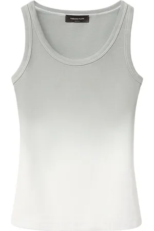 Fabiana Filippi Gradient-effect tank top