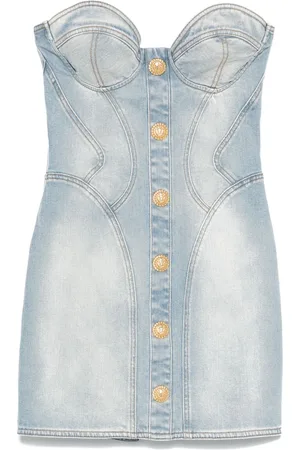 Balmain Denim mini dress