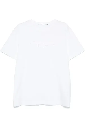 Alexander Wang Logo-embossed T-shirt