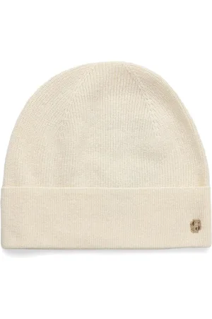 HUGO BOSS Logo-plaque beanie hat