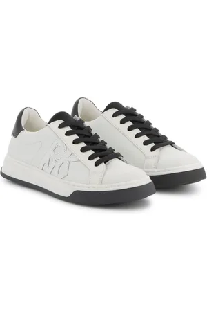 DKNY Logo-patch sneakers