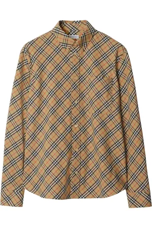 Burberry Checked cotton shirt